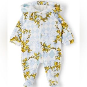 Adorable baby boys or unisex original Versace terry cloth onesie.